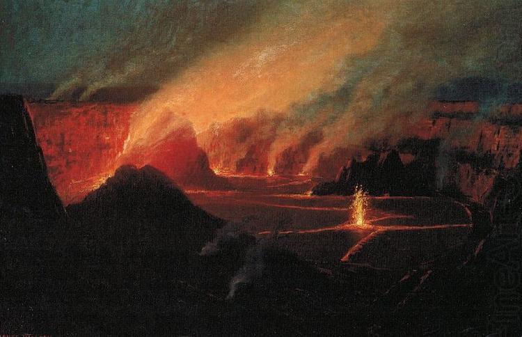 Lionel Walden Volcano china oil painting image